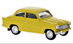 Škoda Octavia, světle žlutá, 1960 H0 Brekina 27459